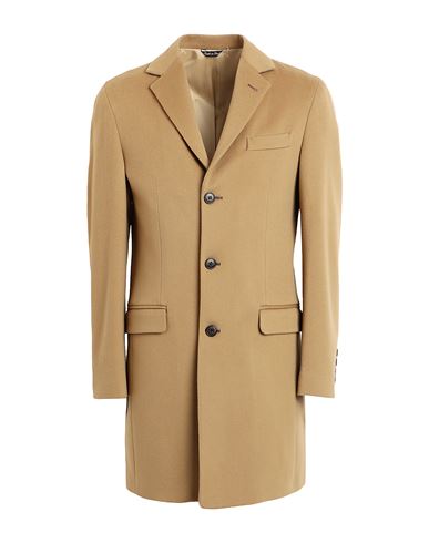 Brian Dales Man Coat Camel Size 44 Wool