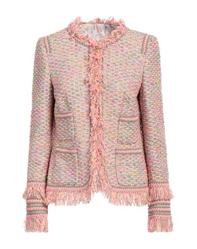 Maison Common Woman Jacket Khaki Size 12 Polyimide, Polyester, Metal