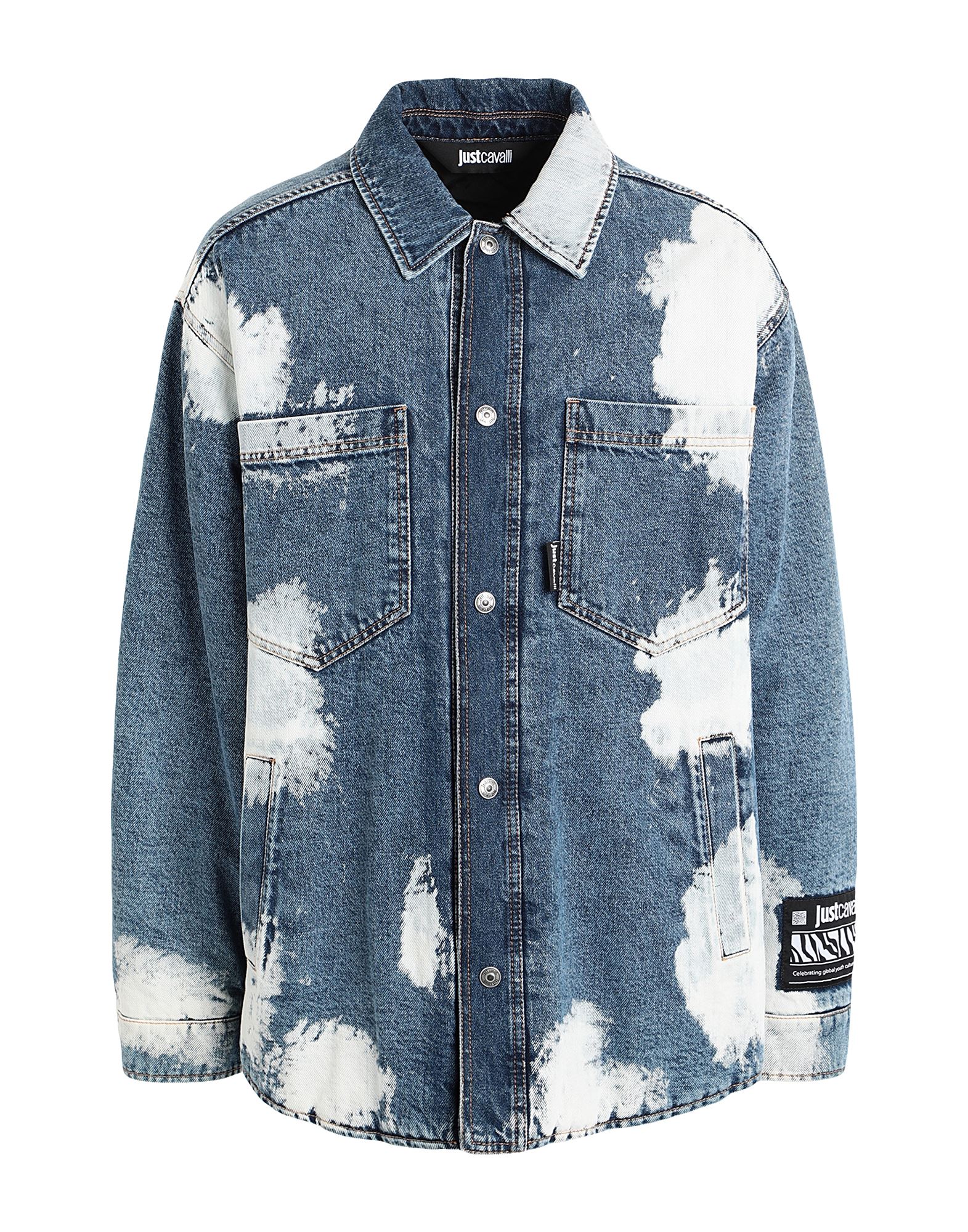 JUST CAVALLI ΠΑΛΤΟ & ΤΖΑΚΕΤ Denim τζάκετ