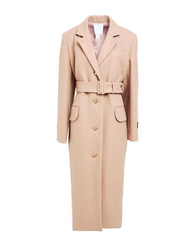 PATOU PATOU WOMAN COAT CAMEL SIZE 6 VIRGIN WOOL, CASHMERE 