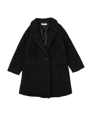 Vicolo Girl Toddler Girl Coat Black Size 6 Polyester In Black