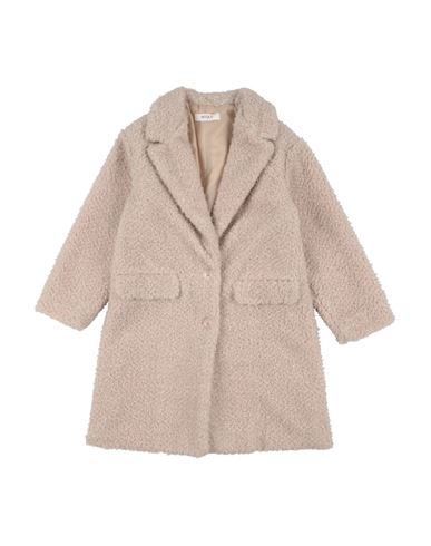 Vicolo Girl Toddler Girl Coat Beige Size 6 Polyester In Gold