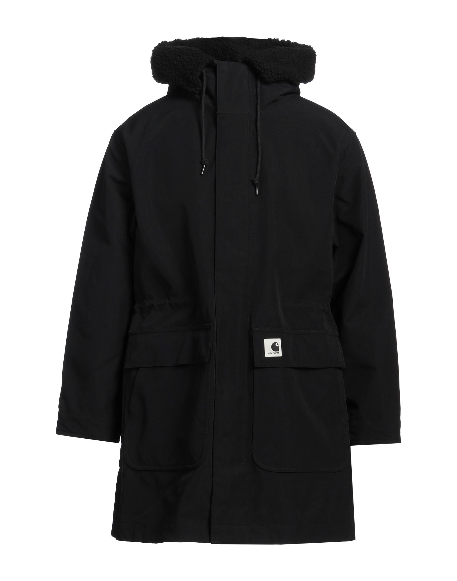 《セール開催中》CARHARTT メンズ アウター＆トレンチコート ブラック S ナイロン 100%