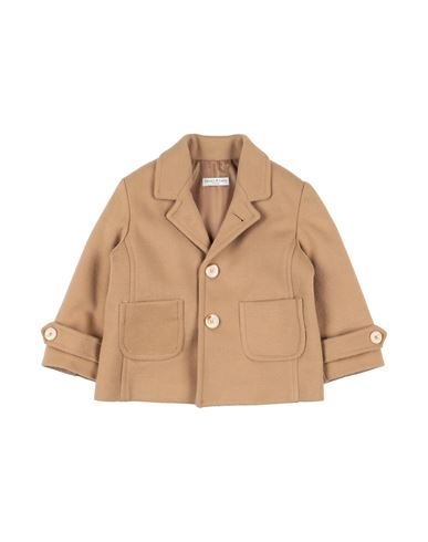 Manuell & Frank Newborn Girl Coat Camel Size 3 Polyester, Viscose