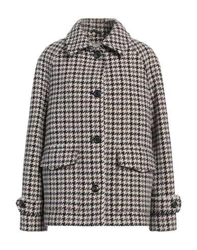 Circolo 1901 Woman Coat Black Size 8 Virgin Wool