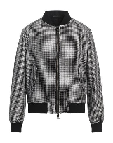 Messagerie Patrizio Piscaglia Man Jacket Black Size 40 Wool, Polyester, Cotton
