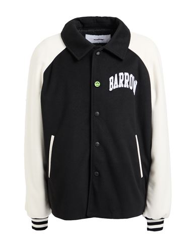 Barrow Man Jacket Black Size L Polyester, Viscose, Acrylic In Black