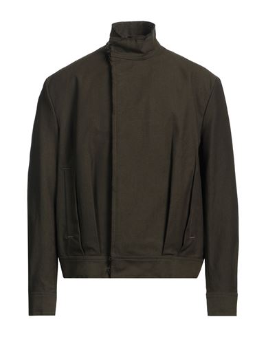 Ebit Man Jacket Military Green Size L Cotton