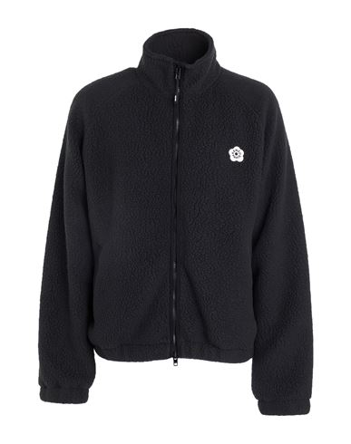 Kenzo Man Jacket Dark Green Size Xl Polyester In Black
