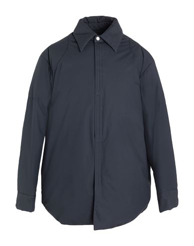 Jil Sander Man Jacket Midnight Blue Size 42 Cotton