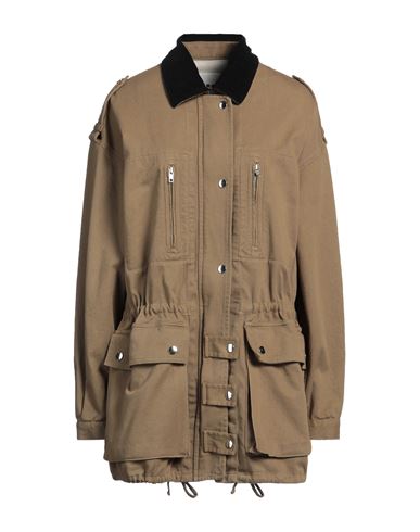 Isabel Marant Étoile Marant Étoile Woman Jacket Khaki Size 10 Cotton