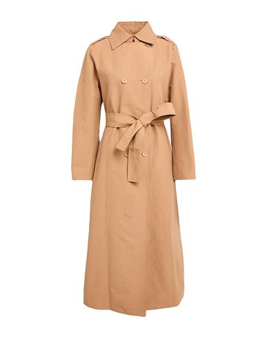 Max & Co . Milong1 Woman Overcoat & Trench Coat Camel Size 10 Cotton, Polyamide