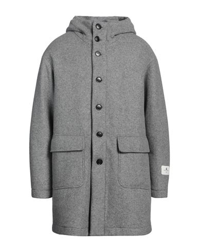 Peuterey Wool Man Coat Grey Size L Wool, Polyester, Polyurethane