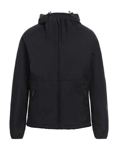 Napapijri Man Jacket Black Size M Polyester In Black