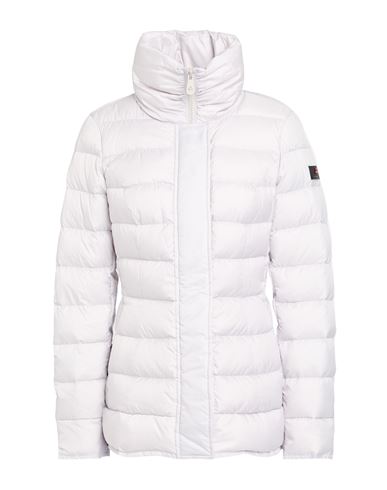 Peuterey Woman Puffer Light Grey Size 4 Polyester In Gray