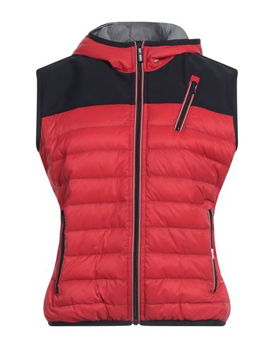 Club Des Sports Woman Vest Red Size L Polyamide, Elastic Fibres