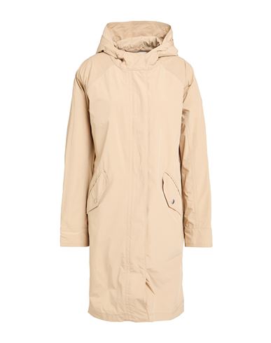 Woolrich Woman Overcoat & Trench Coat Beige Size L Polyester