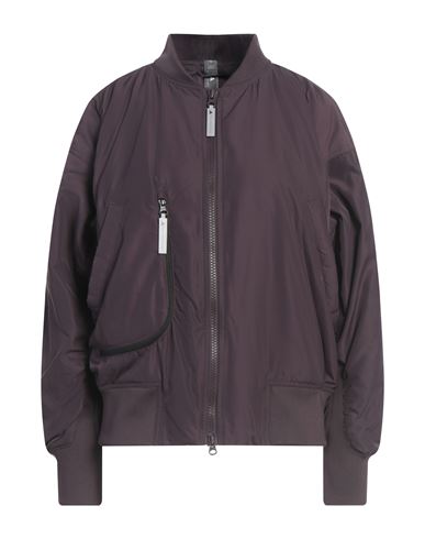 Adidas By Stella Mccartney Woman Jacket Plum Size L Recycled Polyester, Elastane