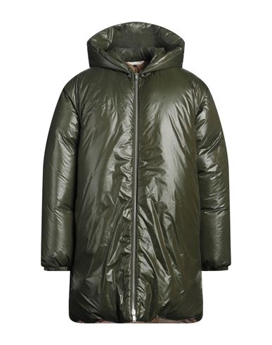 Plumífero y acolchado Hombre Verde militar M Hombre