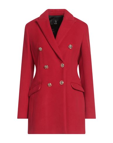 Hanita Woman Coat Red Size 10 Polyester