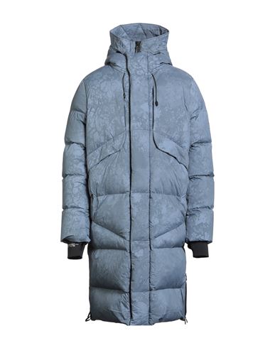 Krakatau Man Puffer Slate Blue Size L Polyamide In Blue