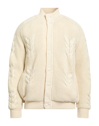 Daniele Fiesoli Lab Man Jacket Ivory Size L Merino Wool