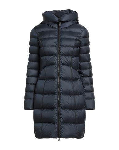 Peuterey Woman Puffer Midnight Blue Size 10 Polyester In Blue