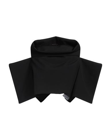 Comme Des Garçons Woman Cape Black Size S Wool In Black