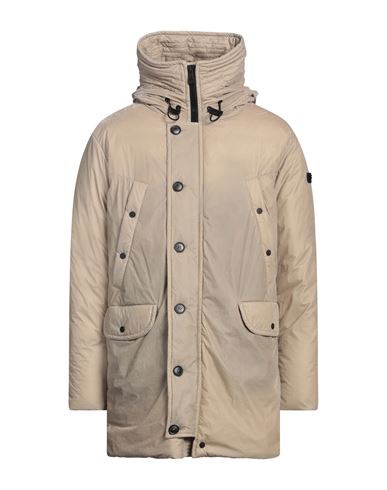 Peuterey Man Puffer Beige Size 3xl Viscose, Polyamide