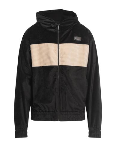 Gaelle Paris Gaëlle Paris Man Sweatshirt Black Size L Polyester, Cotton