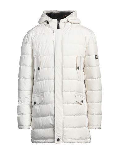 Baldinini Trend Man Puffer Off White Size Xxl Polyester