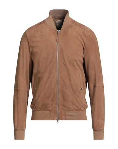 D'amico Man Jacket Camel Size 44 Goat Skin
