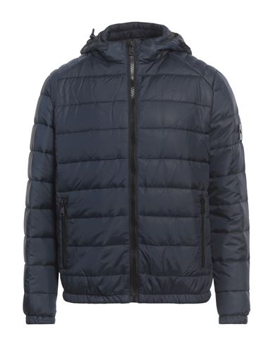 Baldinini Trend Man Puffer Midnight Blue Size 3xl Polyester