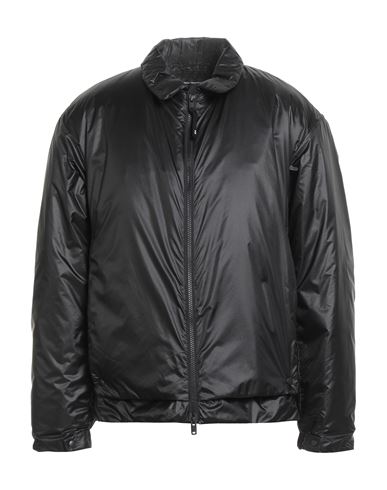 Y-3 Man Jacket Black Size L Recycled Polyamide, Polypropylene
