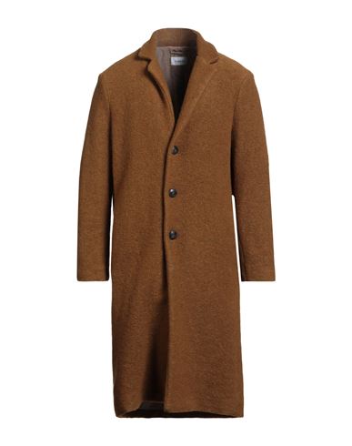 Amish Man Coat Mustard Size L Wool, Polyester