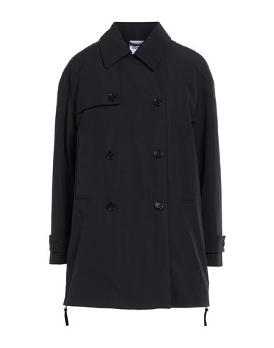 Aspesi Woman Coat Midnight Blue Size S Cotton, Polyester In Blue