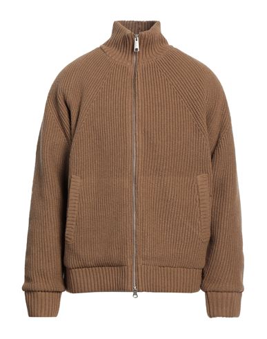 Carhartt Man Jacket Camel Size Xl Polyester, Wool