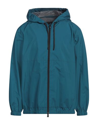 Lardini Man Jacket Deep Teal Size 40 Polyester