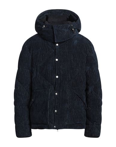 Lardini Man Puffer Midnight Blue Size 38 Viscose, Cotton, Elastane