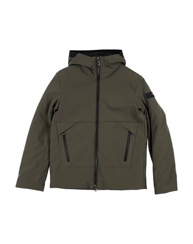 Peuterey Toddler Boy Coat Military Green Size 6 Polyamide, Polyester, Elastane