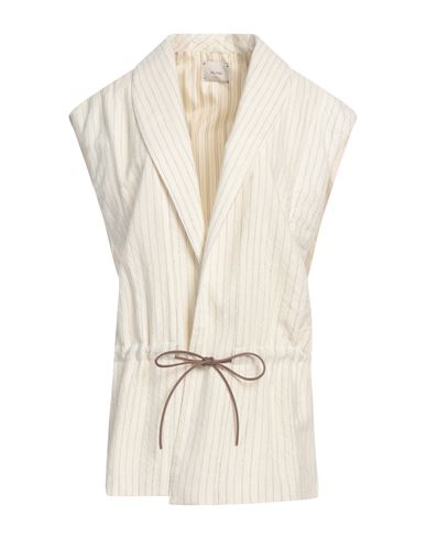 ALYSI ALYSI WOMAN CARDIGAN IVORY SIZE 4 VIRGIN WOOL 