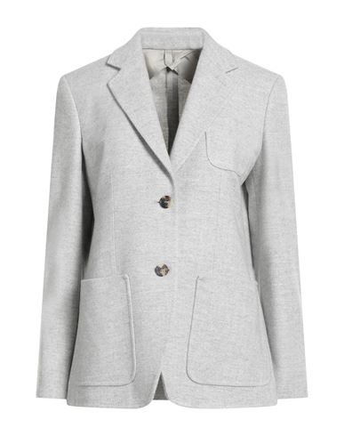 Shop Max Mara Woman Blazer Light Grey Size 8 Cashmere