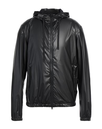 Herno Laminar Man Jacket Black Size 44 Polyamide, Polyurethane Coated In Black