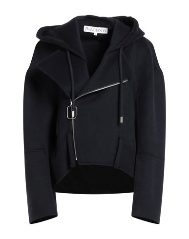 Jw Anderson Woman Jacket Midnight Blue Size M Wool