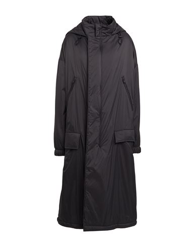 Y-3 Woman Coat Black Size L Recycled Polyamide