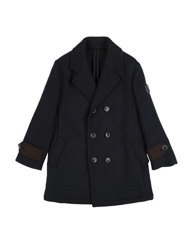Monnalisa Toddler Boy Coat Midnight Blue Size 6 Cotton, Polyamide, Elastane