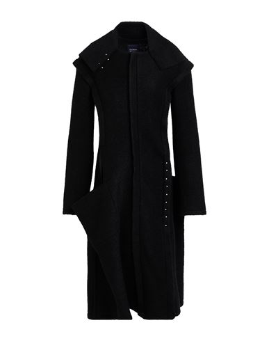 Limi Feu Woman Coat Black Size 2 Wool, Polyester