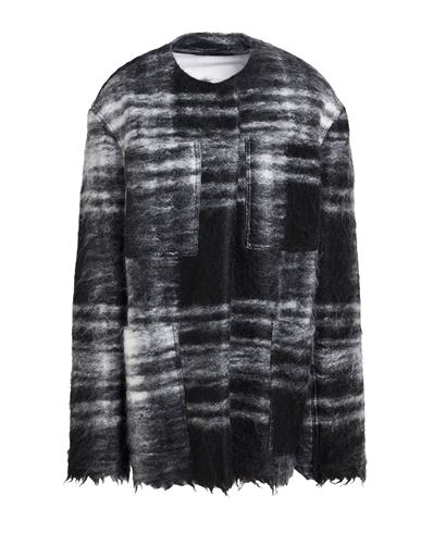 Sofie D'hoore Woman Jacket Black Size 8 Mohair Wool, Wool, Nylon In Black