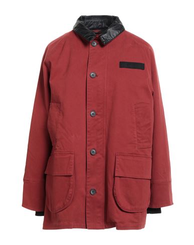 8PM 8PM WOMAN JACKET RUST SIZE S COTTON, ELASTANE, POLYURETHANE 
