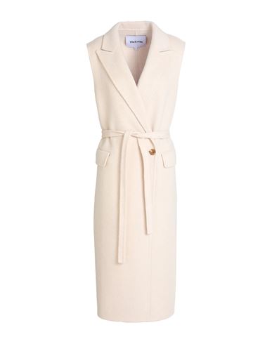 Theloom The Loom Woman Coat Off White Size L Wool, Alpaca Wool, Nylon